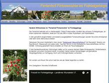 Tablet Screenshot of ferienhof-finkenmuehle.de
